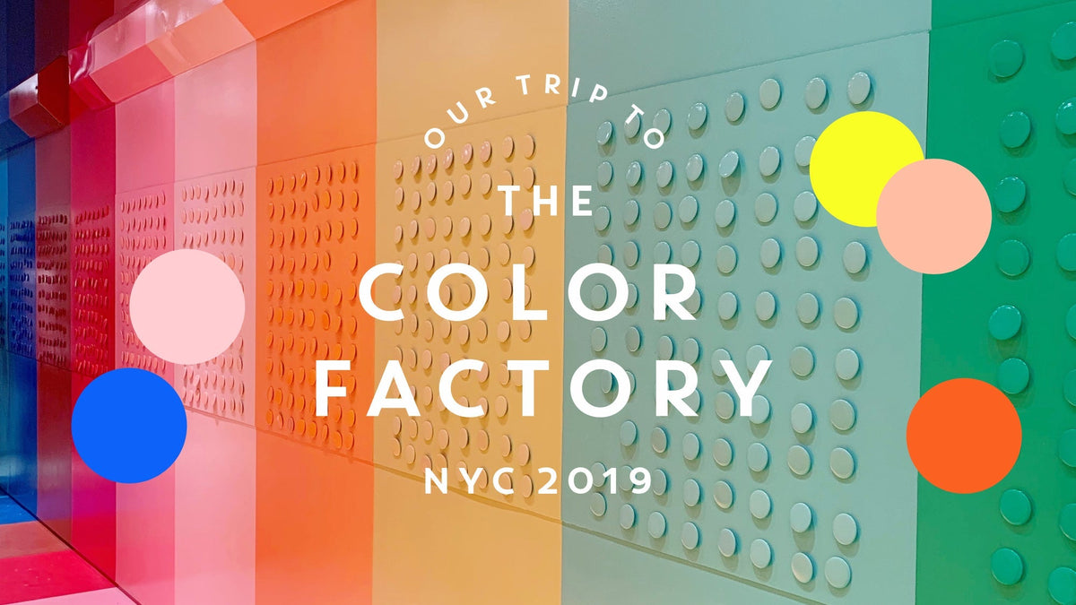 Our Trip To the Color Factory • NYC 2019 – DAN300