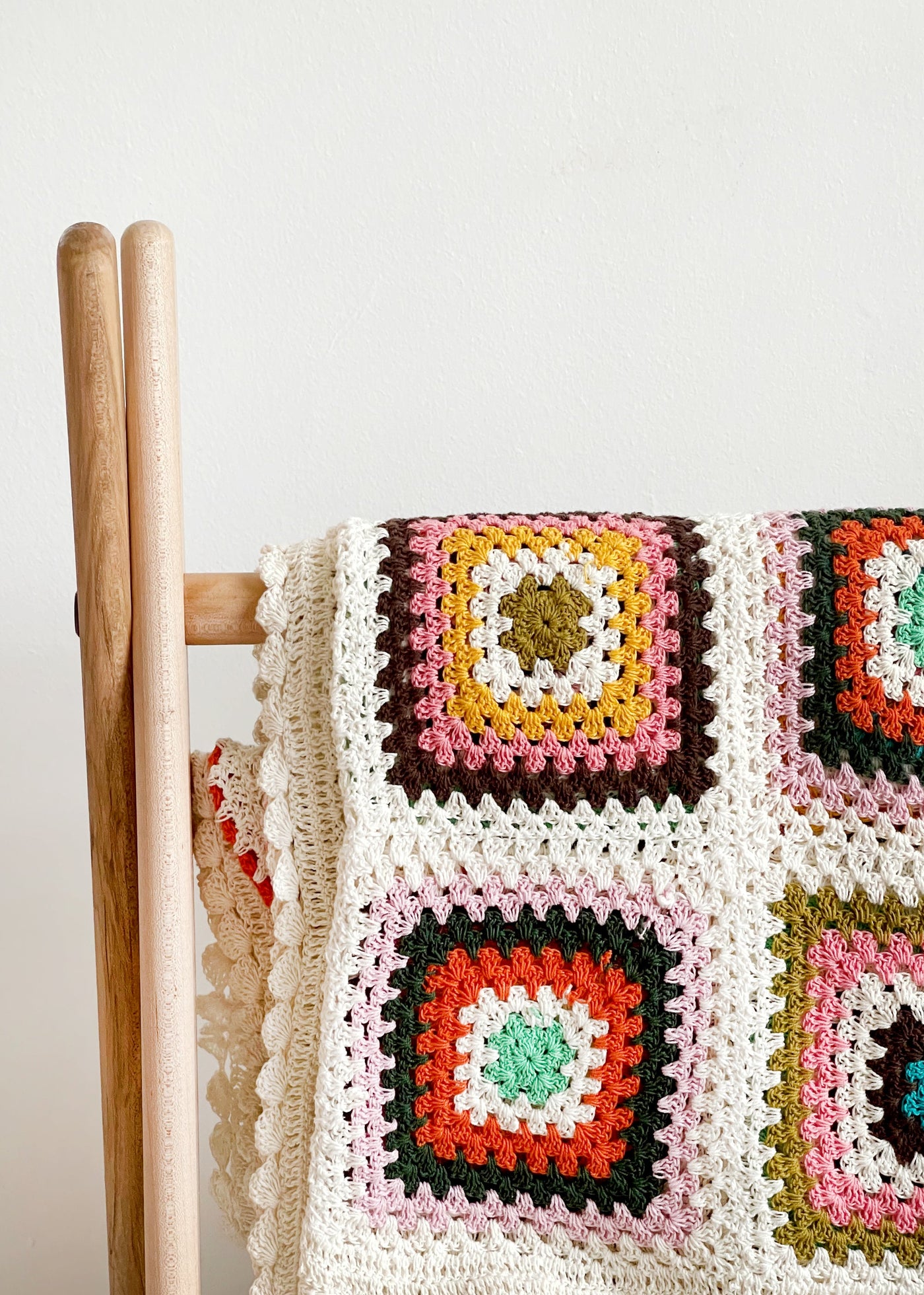 In-Haus Woodstock Crochet Throw